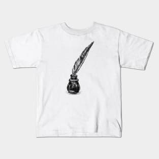 Old Inkwell Drawing Kids T-Shirt